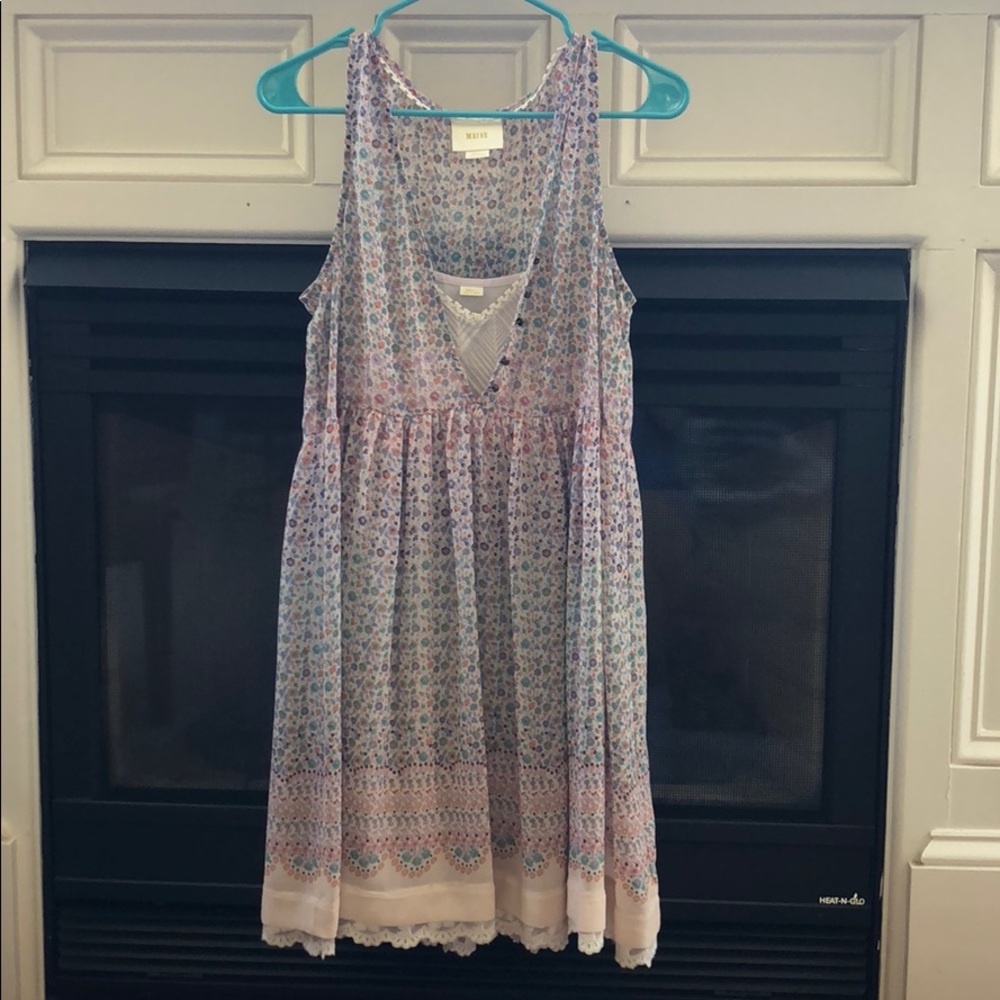 Spring floral dress